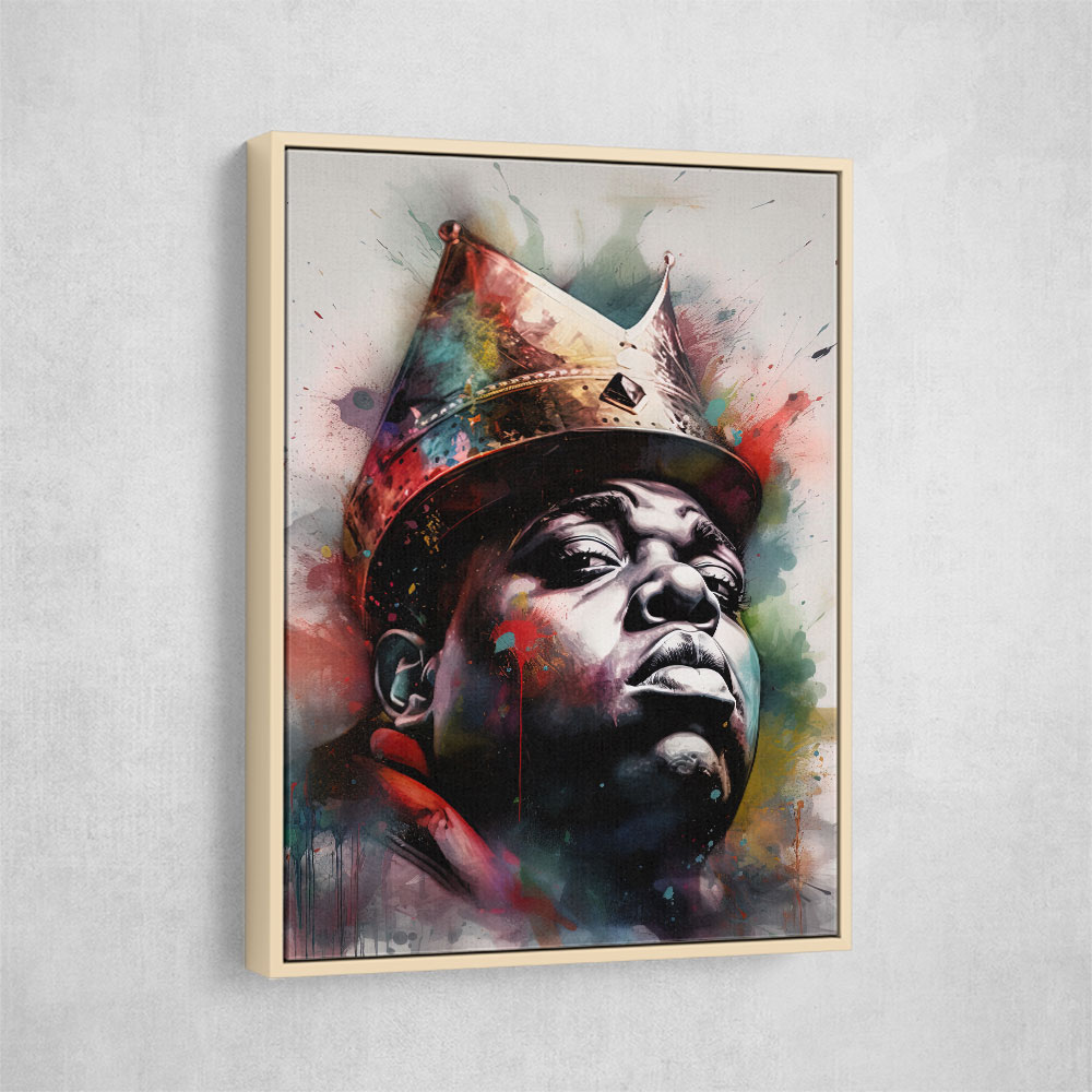 The Notorious B.I.G. 油絵 The Notorious B.I.G. 2 Wall Art